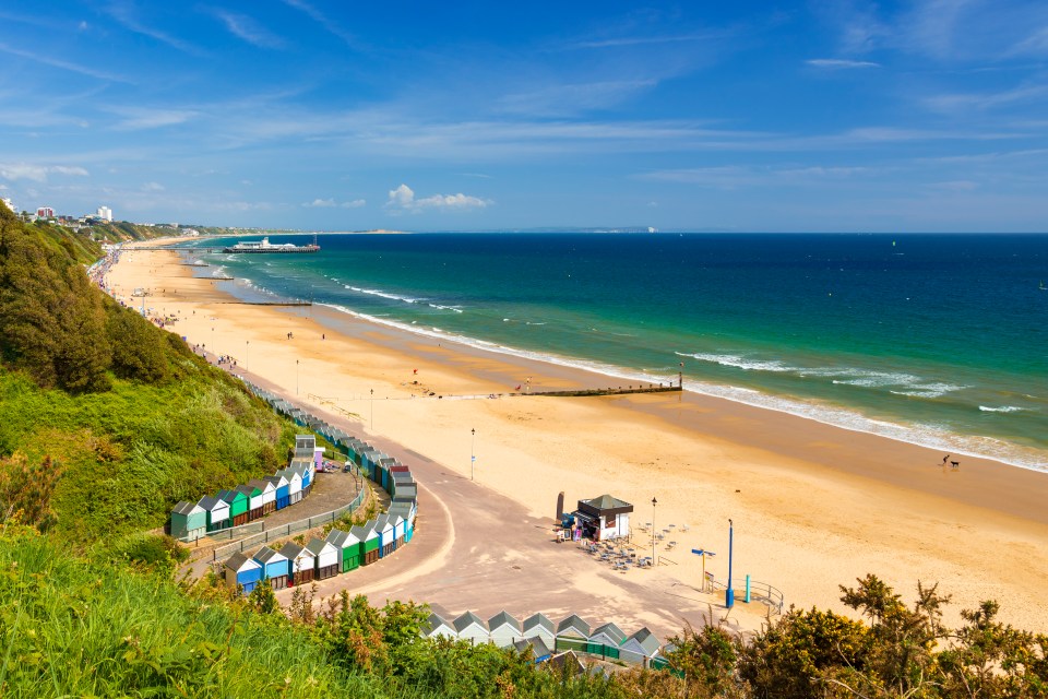 The coastal town also has three miles of Blue Flag Beaches