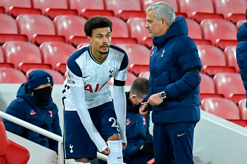 Dele Alli endured his lowest moment under Jose Mourinho at Tottenham