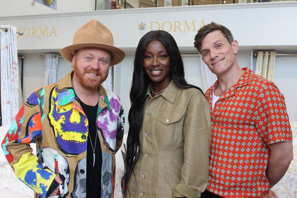 Presenter AJ Odudu opened up about experiencing online hate in the first episode of Shopping With Keith Lemon