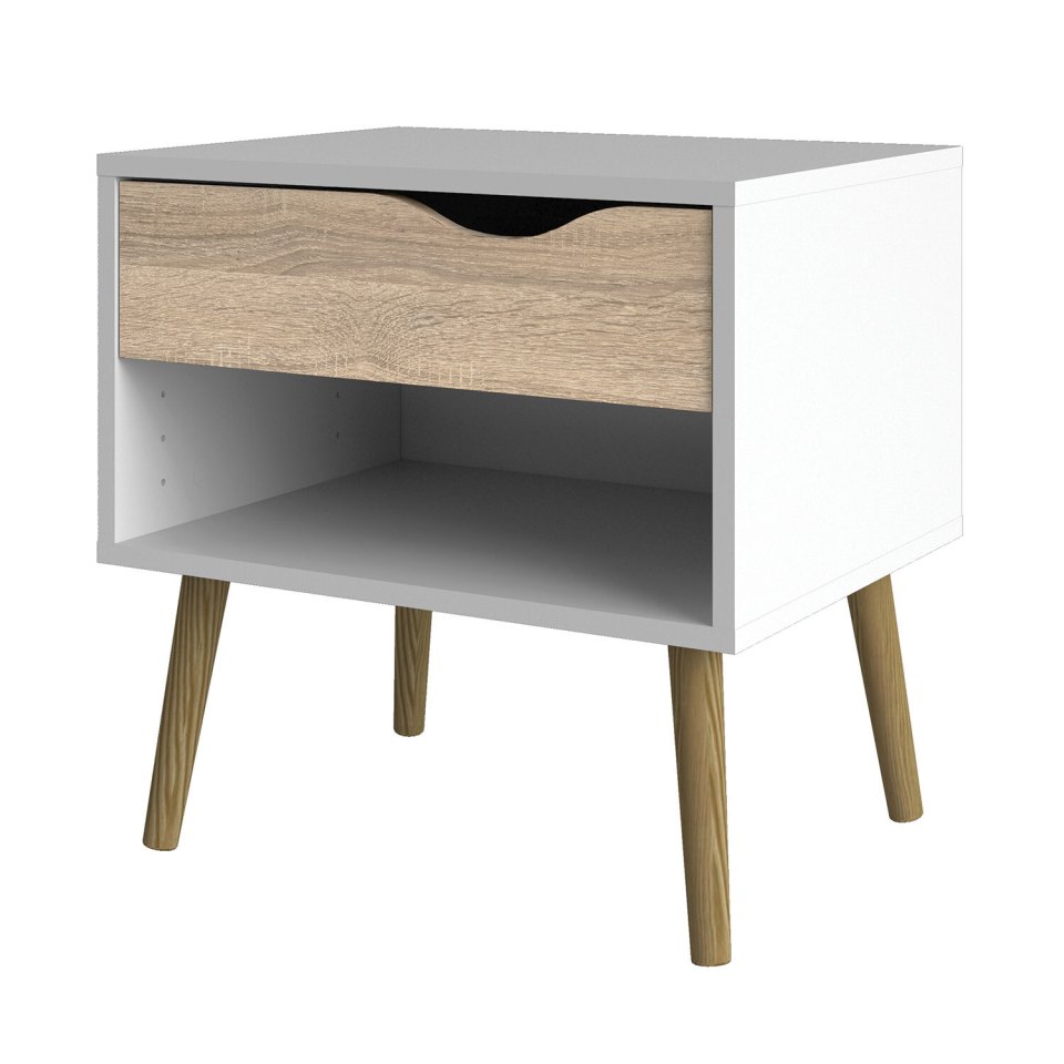 The Oslo bedside table is £69.99 at The Range