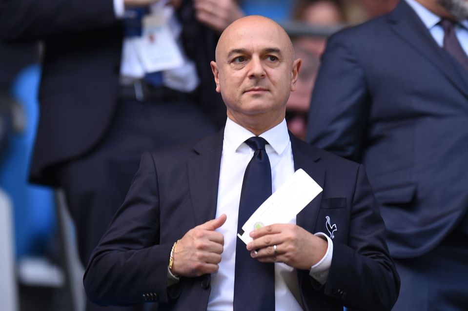 Daniel Levy has flown to Miami but is still working