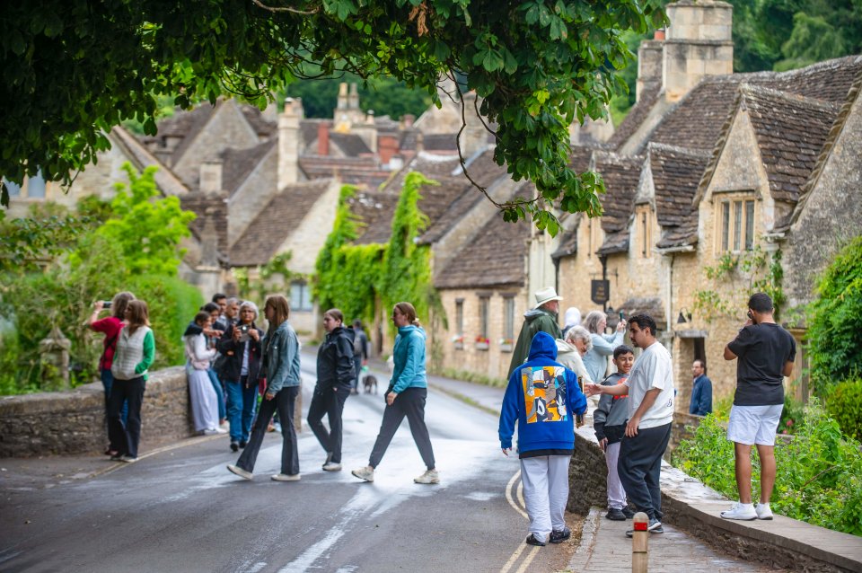 Views around Castle Combe in Wiltshire, one of the UK’s most popular tourist villages