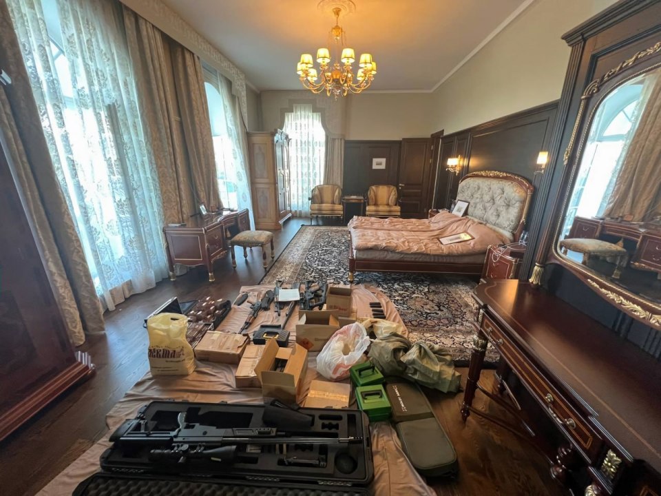 His bedroom had an arsenal of guns and ammo