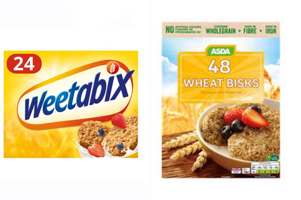 Weetabix’s manufacturers have been making the own brand versions of their cereal for years