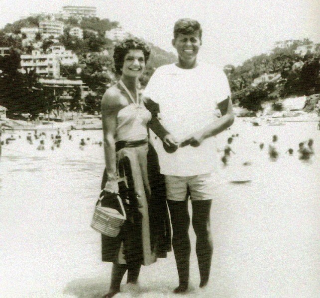 John and Jackie Kennedy honeymooned in jet set favourite Acapulco in 1953