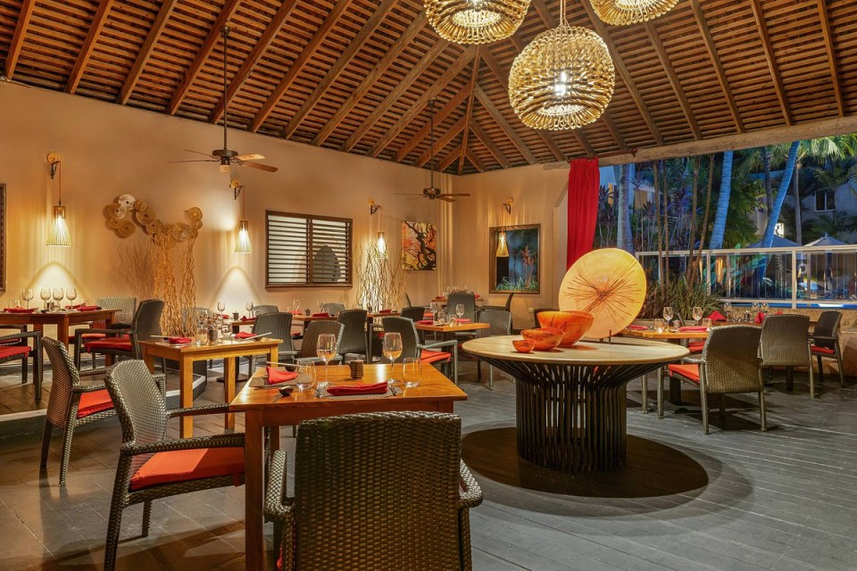 The Kyma coffee shop at the four-star Waves Hotel and Spa in Barbados