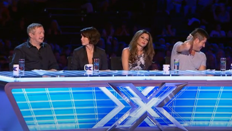 The X Factor judges were left unimpressed with Gisela's audition