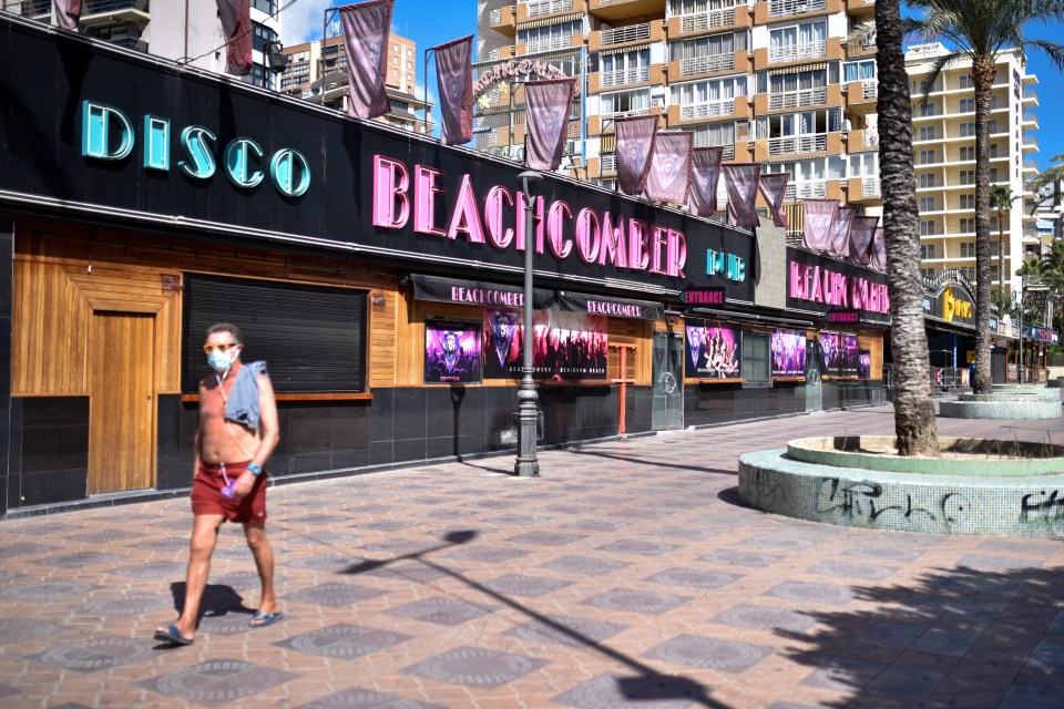 The town has been immortalised in the comedy Benidorm