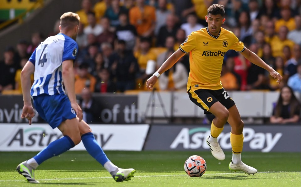 Wolves man Matheus Nunes is being linked with a move to Manchester City