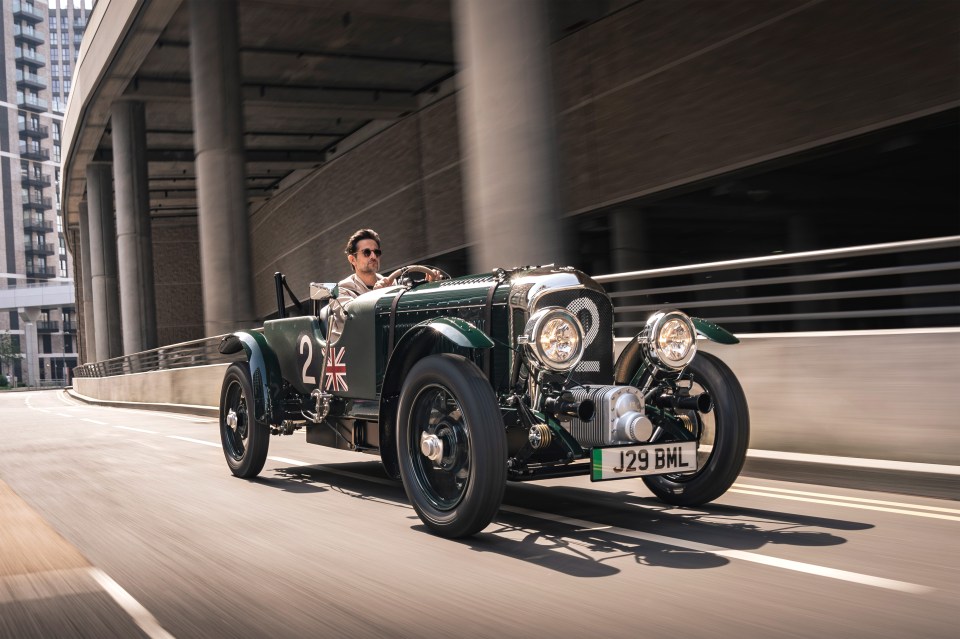 The Baby Blower is modelled on Bentley's most iconic racecar