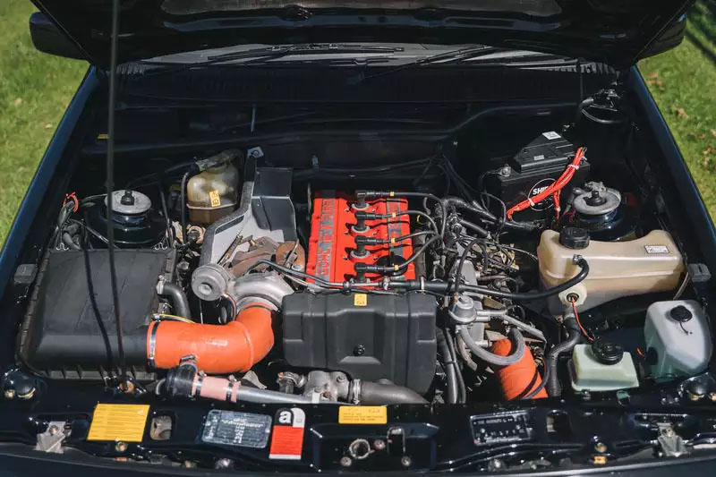 While it may look normal, it's actually a souped-up RS500 Cosworth