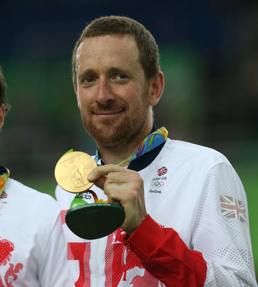 Bradley Wiggins won an Olympic gold medal at Rio 2016