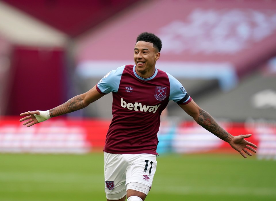 Jesse Lingard is back working with David Moyes