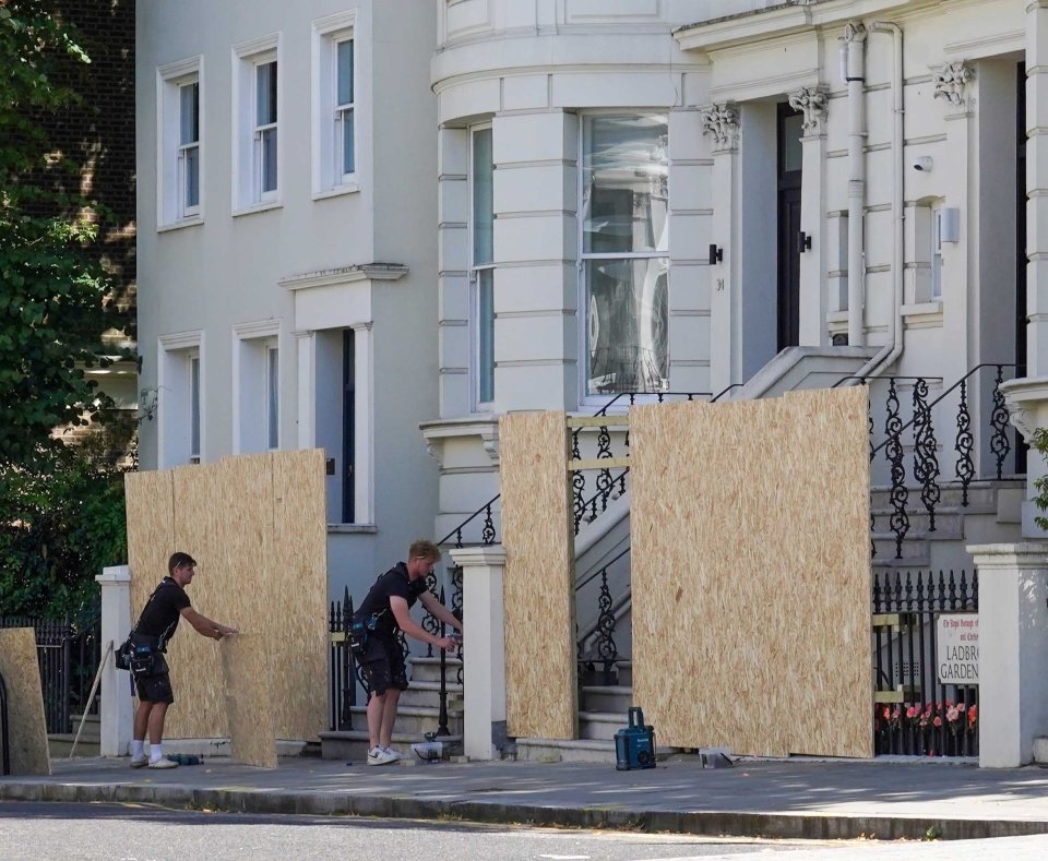 Residents who live by the Notting Hill Carnival are already barricading their homes