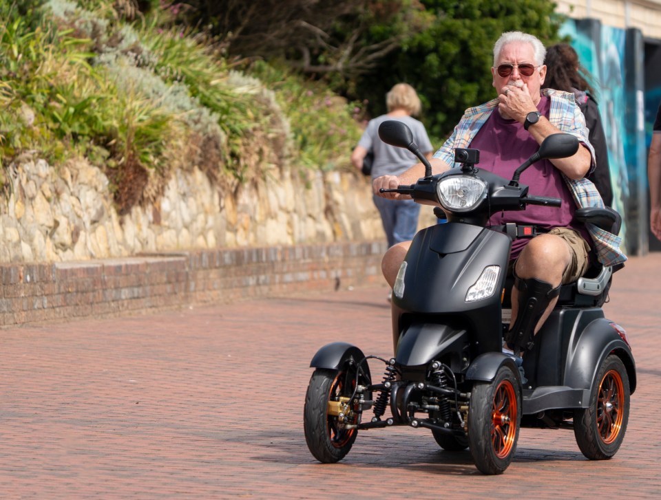 About 25 per cent of Eastbourne’s population are 65 or older