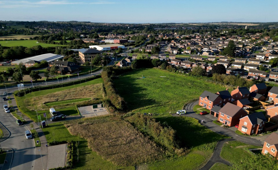 Both aircraft crashed to the ground near a Melton Mowbray housing estate following Thursday's aerial horror