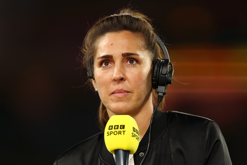 Fara Williams was at the centre of an awkward incident during the semi-final win