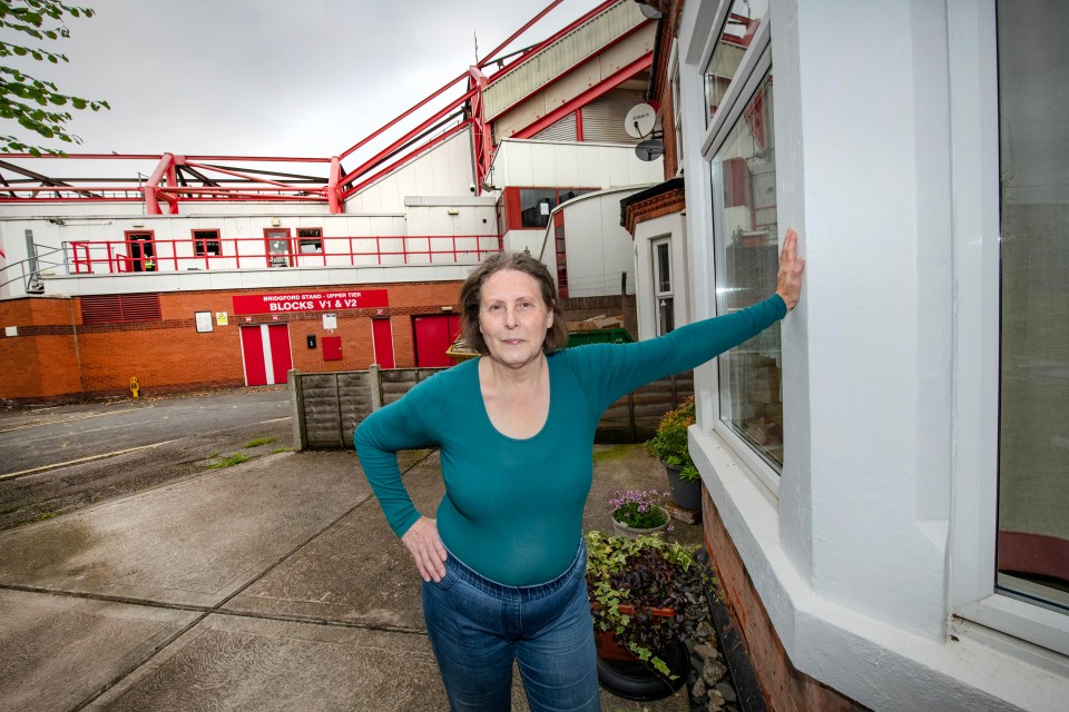 Local resident Jane Benwell says she once told off legend Roy Keane, who was a 'naughty boy' when he played for Forest aged 19