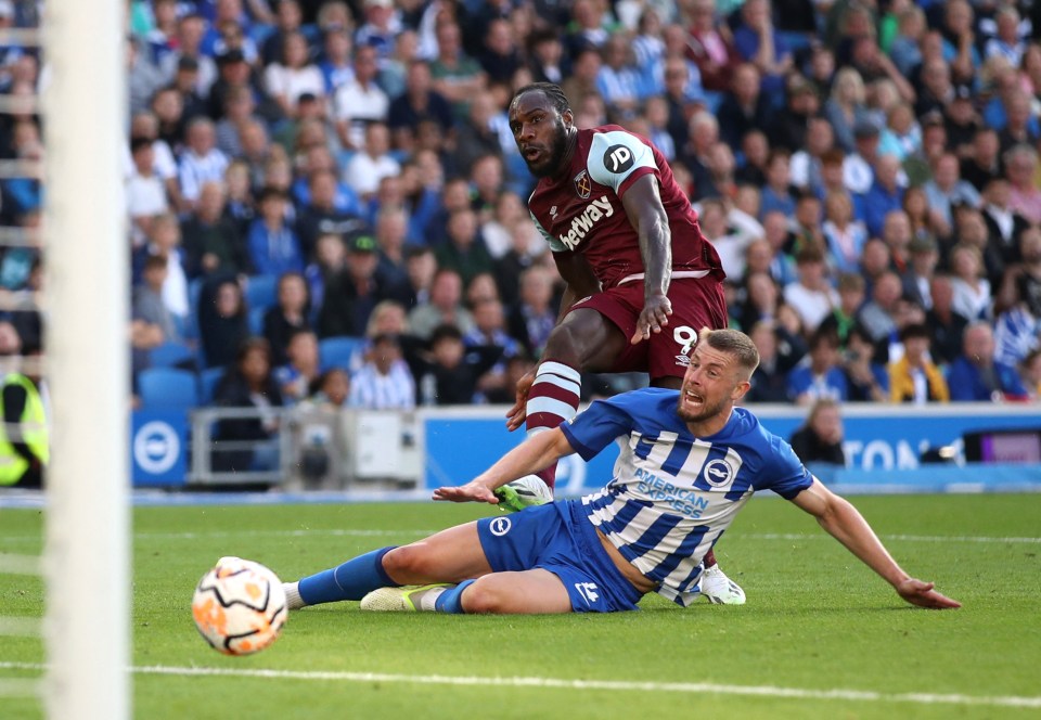 Michail Antonio wrapped up the points with a third