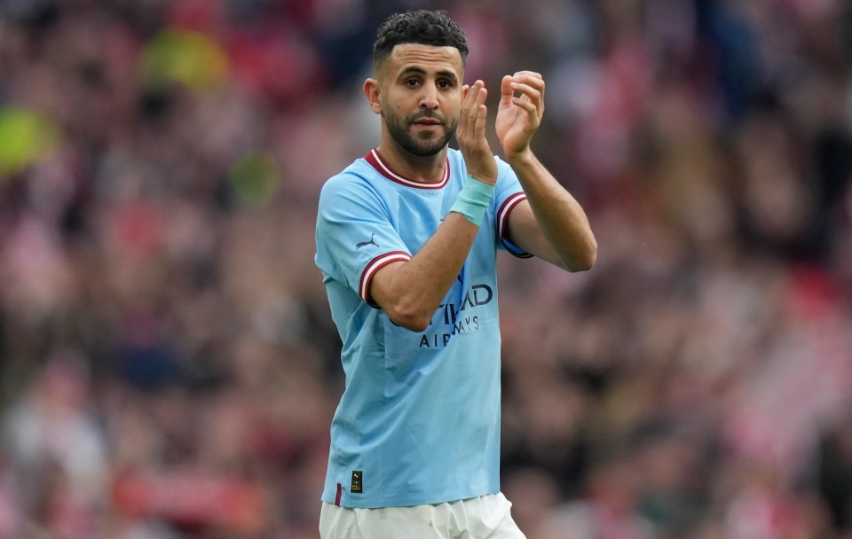 Riyad Mahrez left Manchester City for Saudi Arabian side Al-Ahli