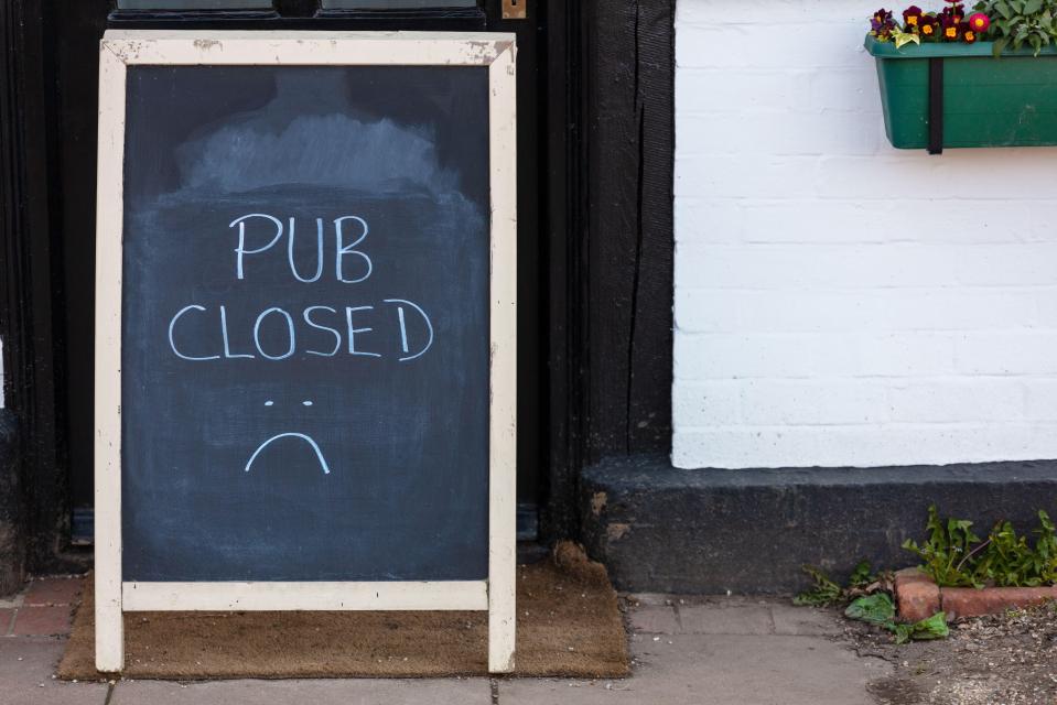 The Hardwick in Abergavenny, Wales has closed down