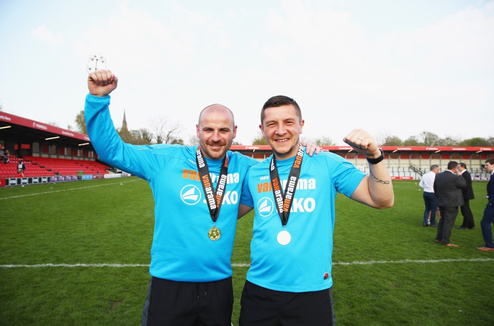 Johnson and co-manager Bernard Morley secured three promotions for Salford during their time with the club