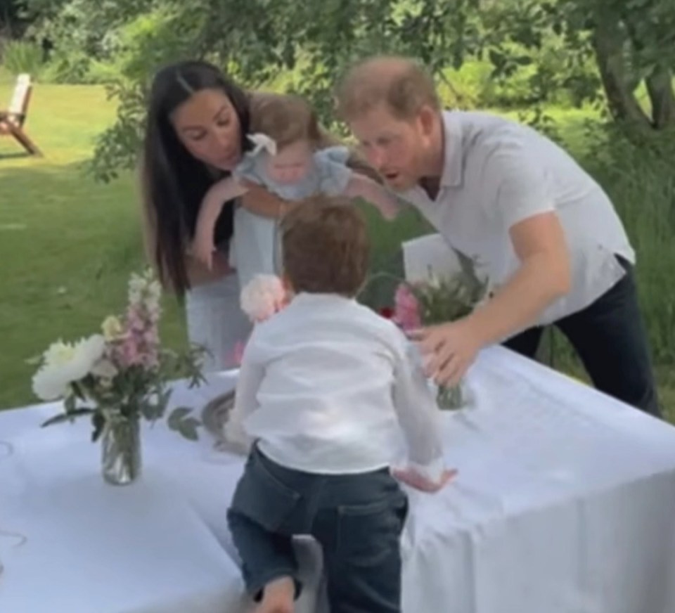 The couple threw Lilibet a lavish picnic party for her first birthday last year