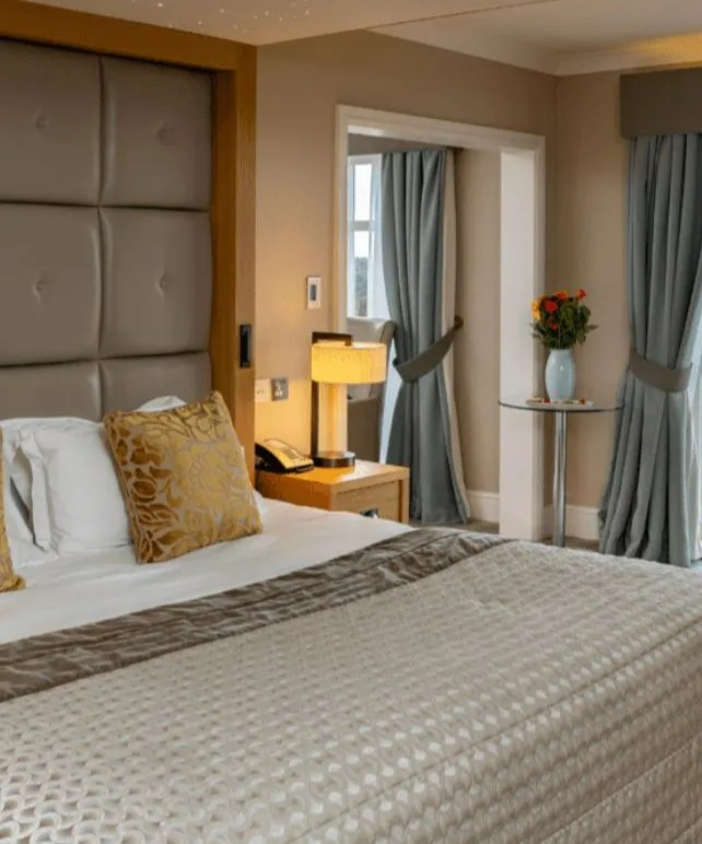 The Carden Park Hotel is surrounded by 1,000 acres of country estate and is home to 197 luxury bedrooms including 18 suites