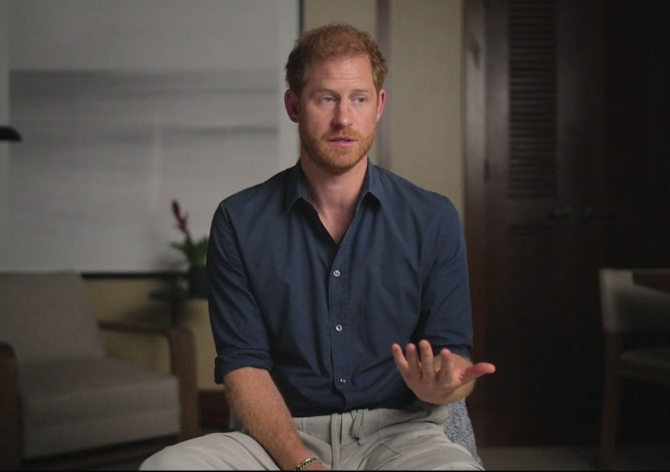 Prince Harry in his new documentary series Heart of Invictus