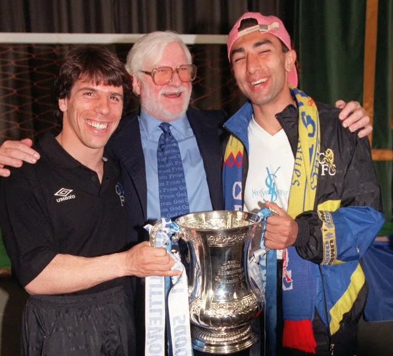 Chelsea won two FA cups during Bates' tenure