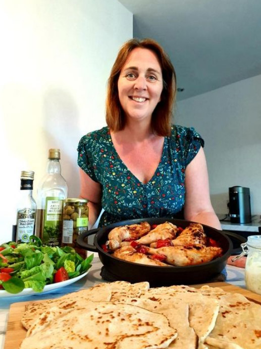 Jo Rourke cooks slap-up meals for her three school-age children