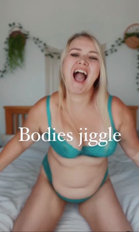 Melissa Suffield posted a video of herself to promote body confidence