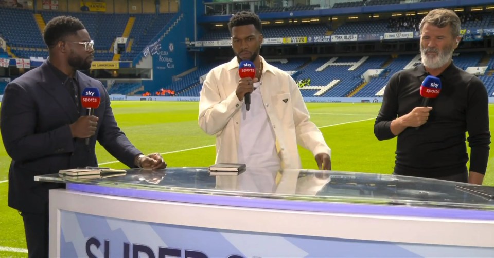 Daniel Sturridge was on Super Sunday alongside Micah Richards and Roy Keane