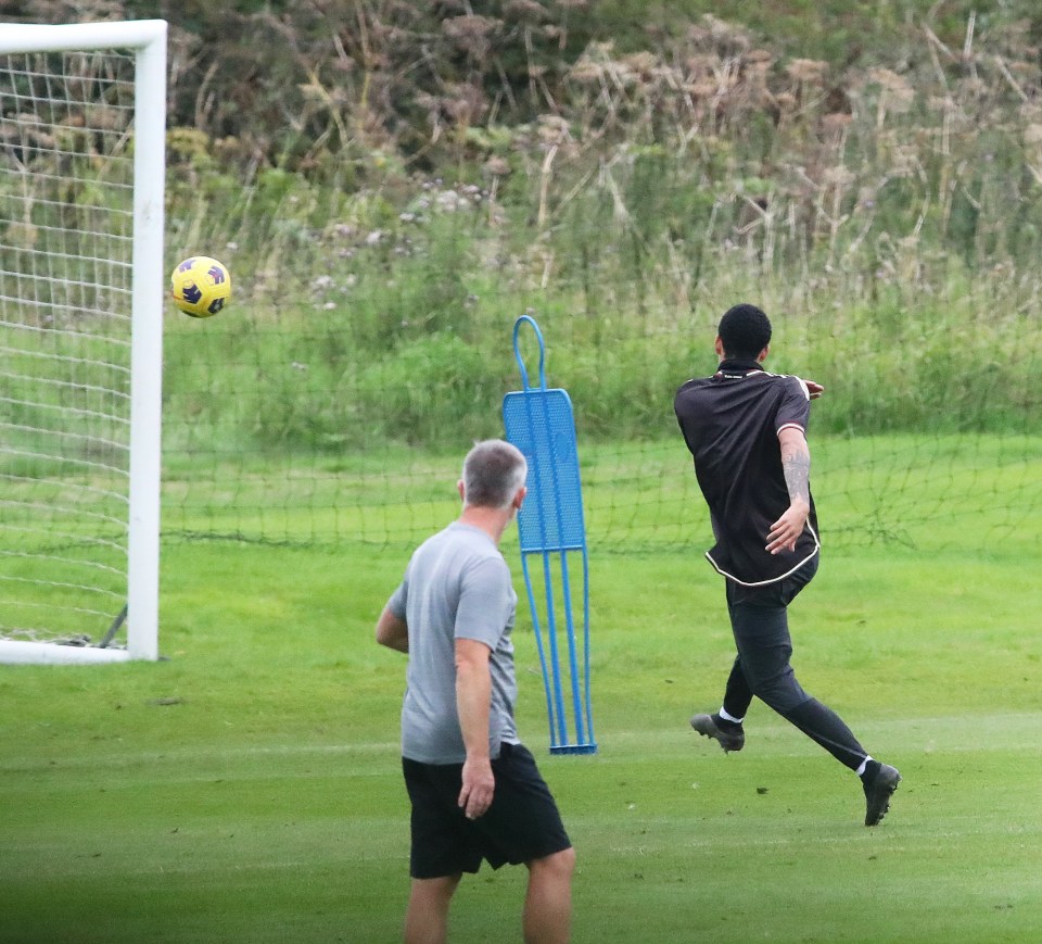 Greenwood was recently spotted training in a public park before finding out his fate