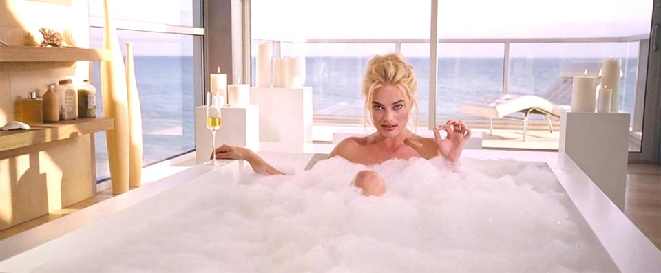 Margot Robbie sat in a bubble bath as she explained mortgage-backed securities and sub-prime loans in The Big Short