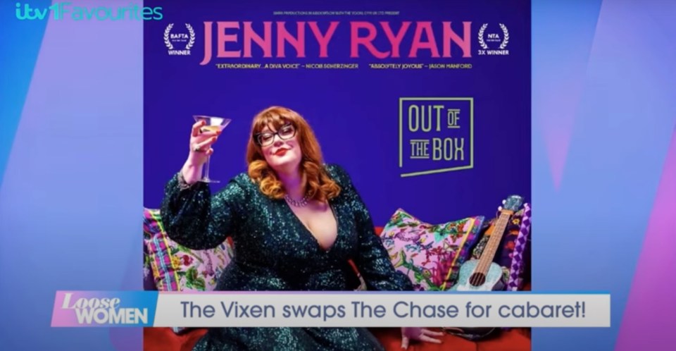 Jenny Ryan will perform her show Out of the Box at the arts festival