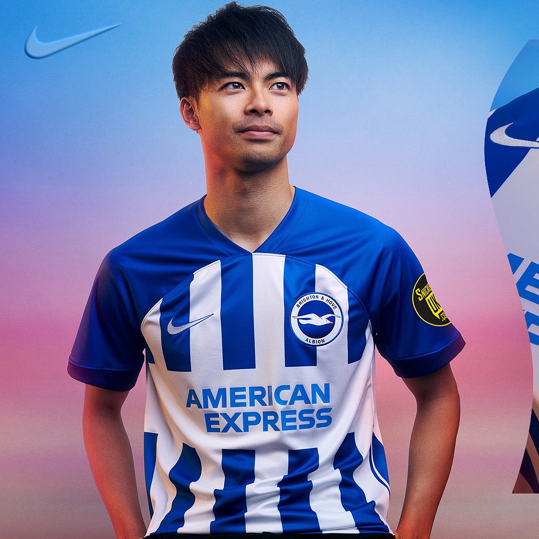 Brighton always seem to nail their home kits and the 2023-24 edition is no different