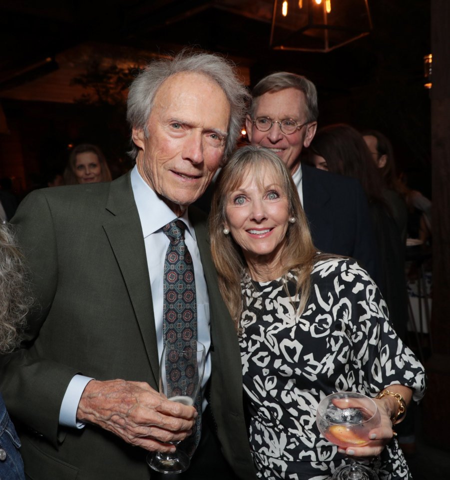 Clint Eastwood and his daughter, Laurie, at the premiere of The Mule at Regency Village Theatre, Los Angeles, in December 2018