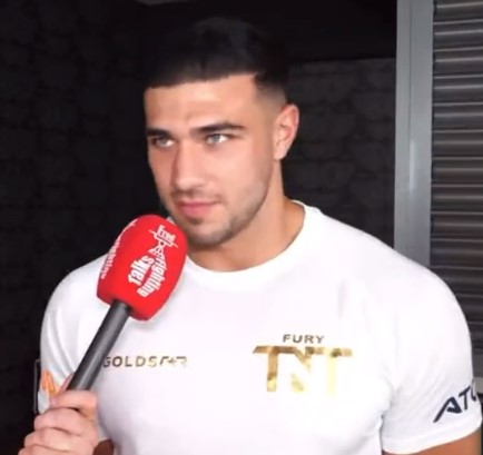 Tommy Fury has revealed what made dad John lose his temper during a press conference