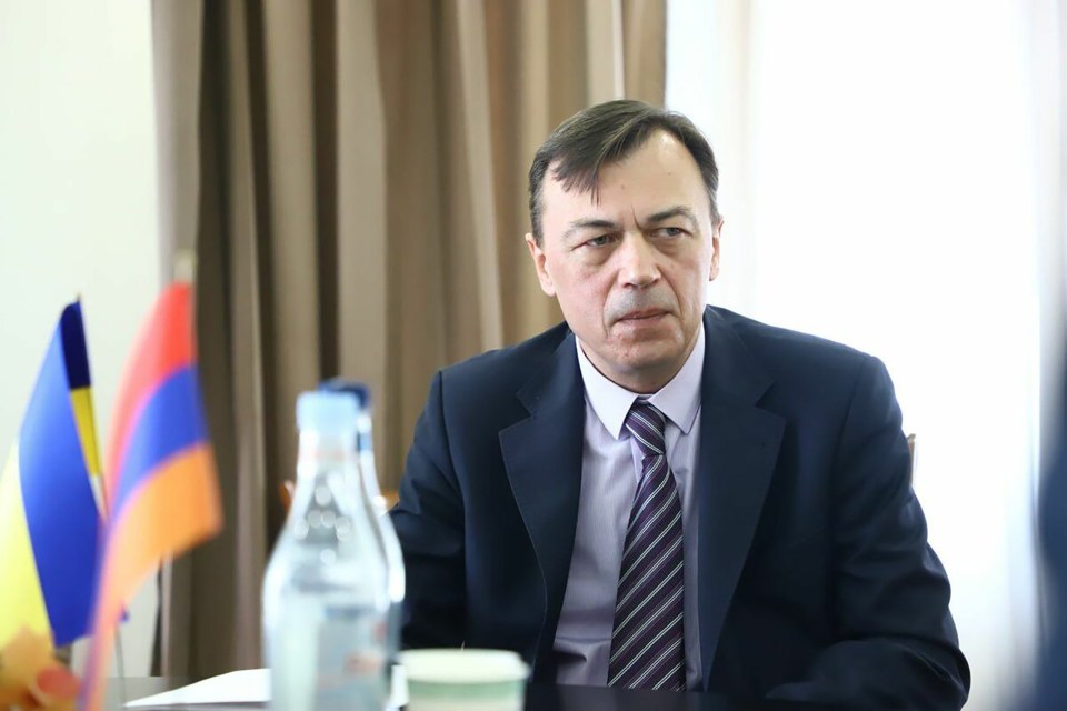 Oleksandr Senchenko was a senior Ukrainian official in Armenia