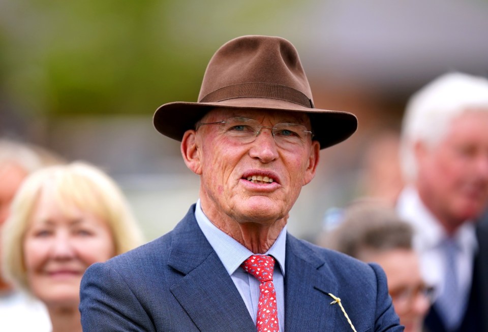 File photo dated 18-05-2023 of John Gosden, whose horse Ziryab can make it third time lucky in the British Stallion Studs EBF Maiden Stakes. Issue date: Monday June 5, 2023. PA Photo. See PA story RACING Tips Tuesday. Photo credit should read Mike Egerton/PA Wire.