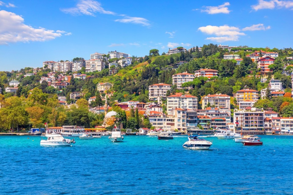 Bebek has a stunning coastline on the Bosphorus