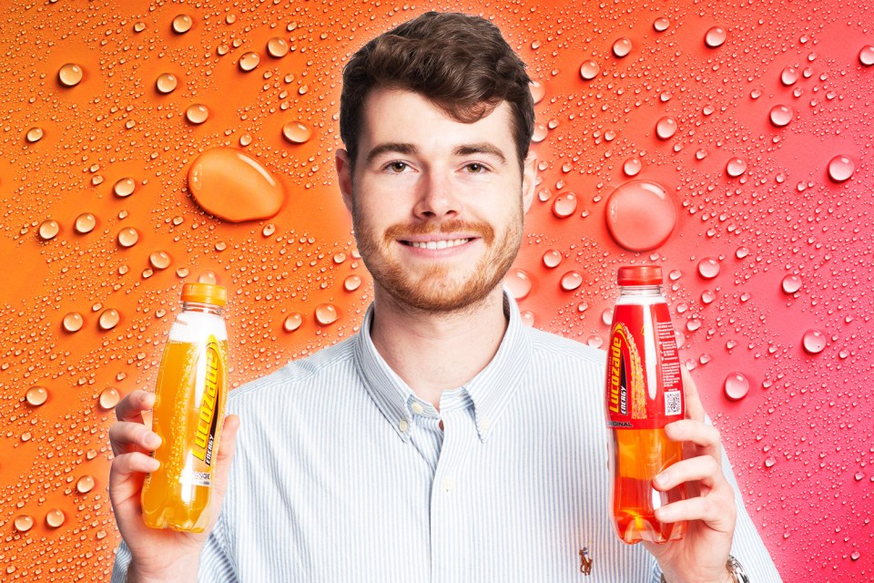 The Sun's Consumer Report James Flanders put new-recipe Lucozade Energy drinks to the test