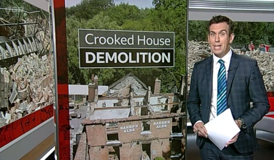 BBC News were caught in another embarrassing on-air blunder