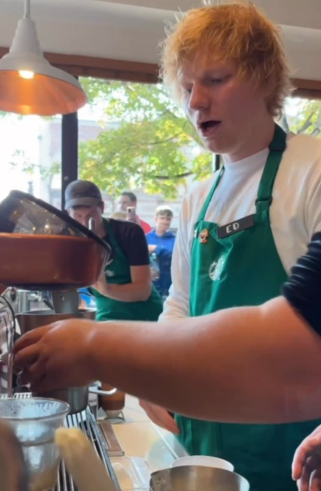 He launched the coffee chain's Pumpkin Spice Latte