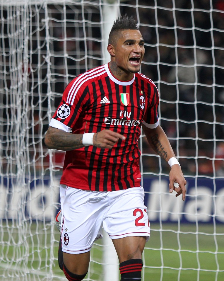 Boateng's most iconic goal came against Arsenal in the 2012 Round of 16 of the Champions League