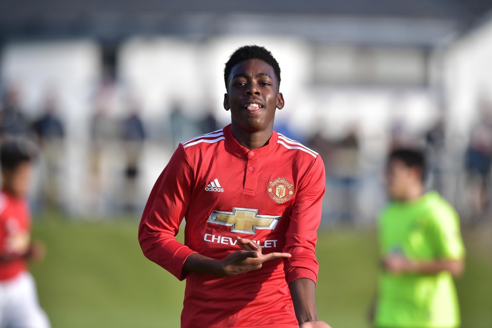 Elanga joined United's academy after impressing for a grassroots team based in Hyde called Hattersley FC