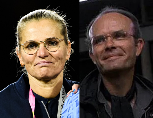 This week, Sarina Wiegman meets Clarence J Boddicker from RoboCop