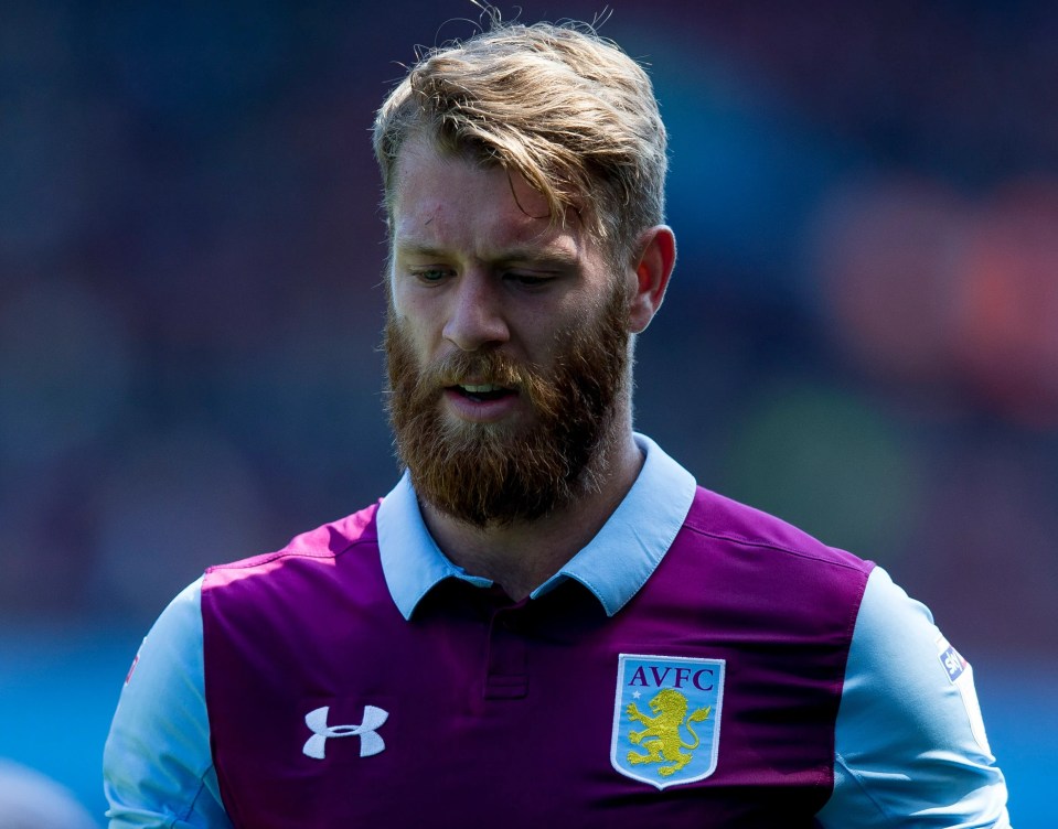 Nathan Baker was known for having a big bushy beard in the Premier League