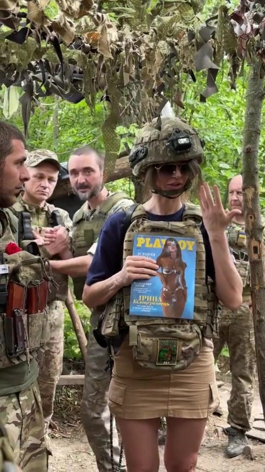 Bilotserkovets has become a hero in Ukraine - even visiting soldiers